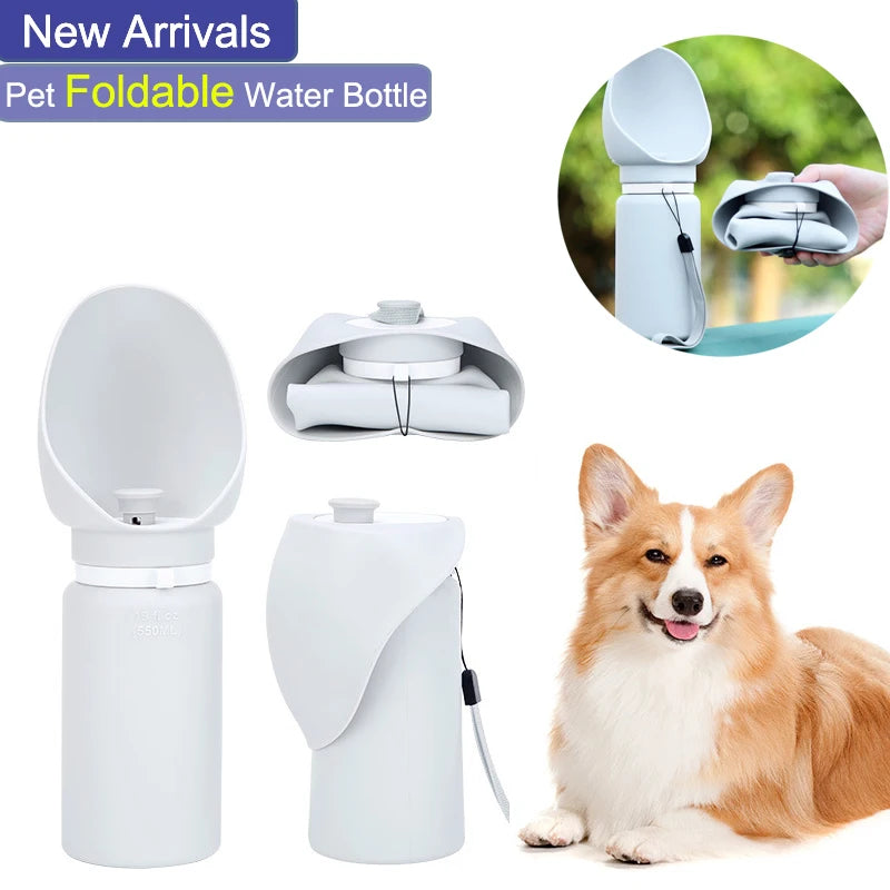 Portable Folding Pet Water Bottle 