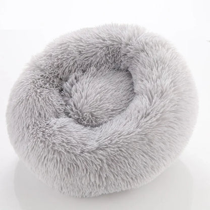 Luxurious Round Plush Pet Bed