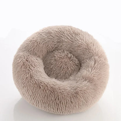 Luxurious Round Plush Pet Bed