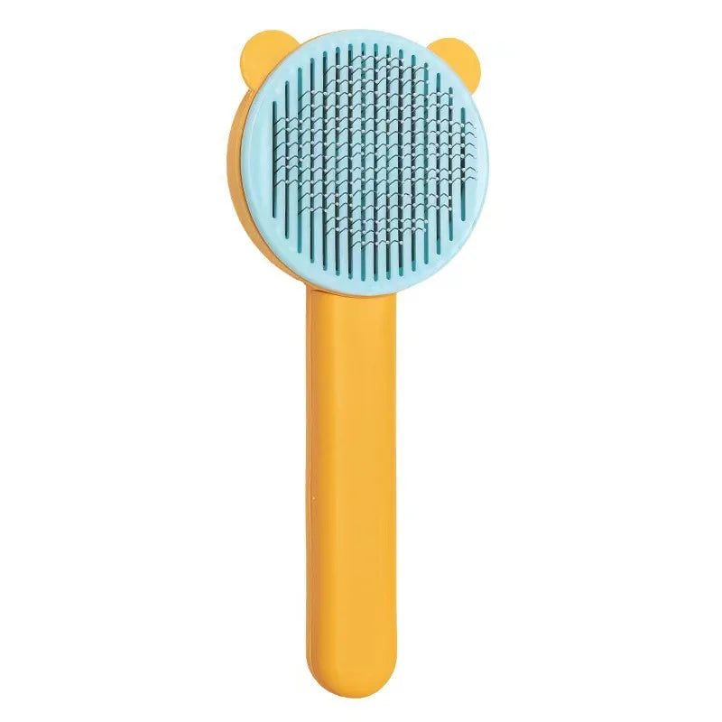 Pet Dog Brush One-Button