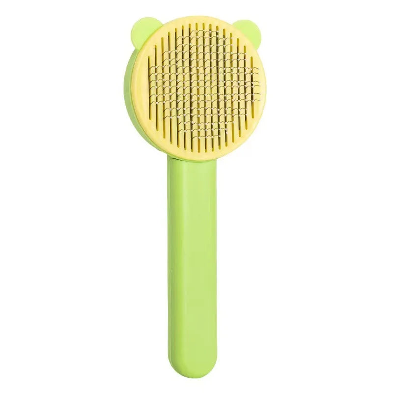 Pet Dog Brush One-Button